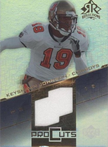 2004 Upper Deck Reflections Keyshawn Johnson #PC-KJ