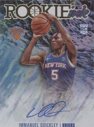 2020-21 Panini NBA Hoops - Immanuel Quickley #RI-IQY