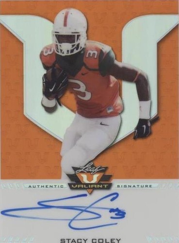 2017 Leaf Valiant Stacy Coley #BA-SC1