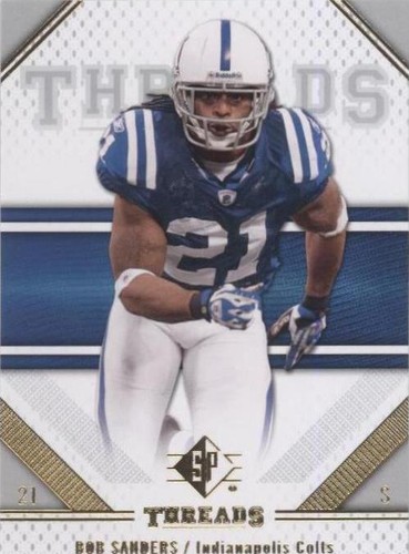 2009 SP Threads Bob Sanders #8