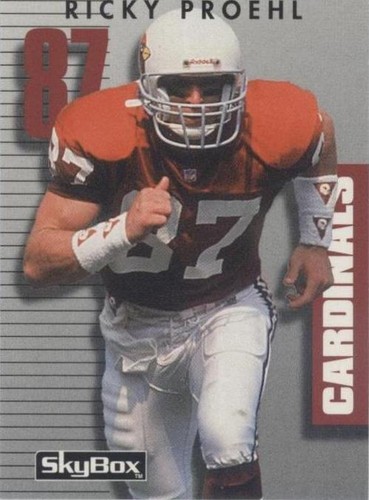 1992 Skybox Primetime Ricky Proehl #046