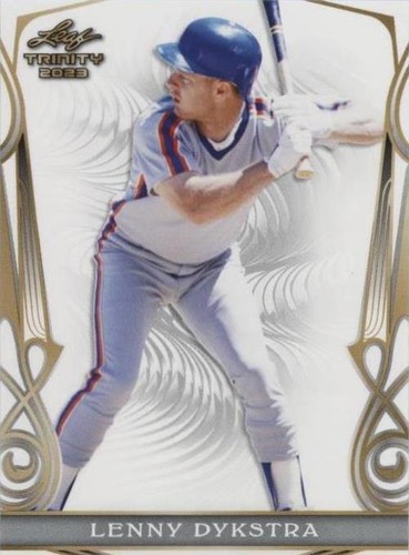 2023 Leaf Trinity Mega Box - Lenny Dykstra #34