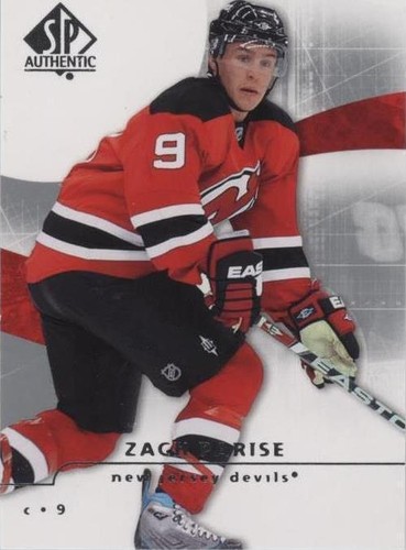 2008-09 SP Authentic - Zach Parise #1