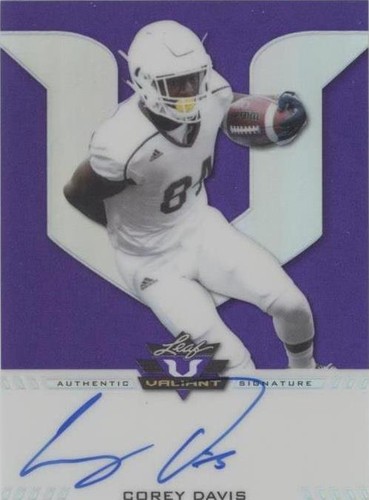 2017 Leaf Valiant Corey Davis #BA-CD1
