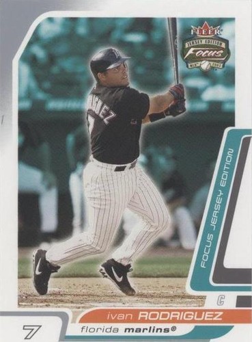 2003 Fleer Focus Jersey Edition - Ivan Rodriguez #133