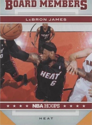 2012-13 NBA Hoops - LeBron James #18
