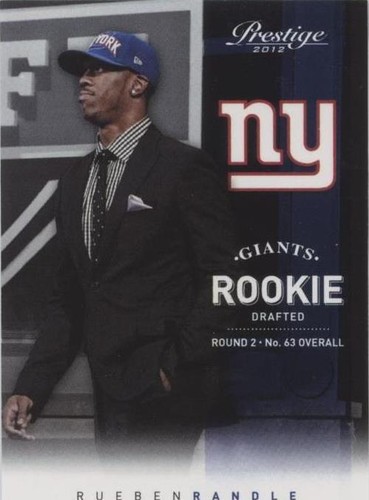 2012 Playoff Prestige Rueben Randle #275