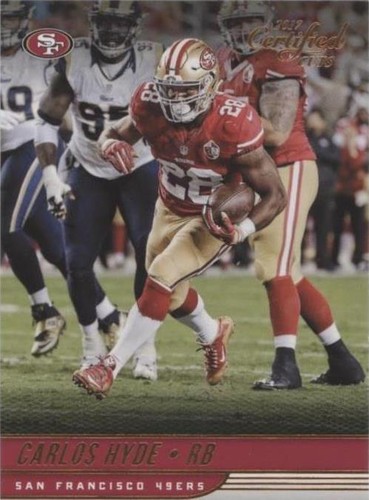 2017 Panini Certified Cuts Carlos Hyde #21