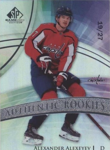 2020-21 Upper Deck SP Game Used - Alexander Alexeyev #174