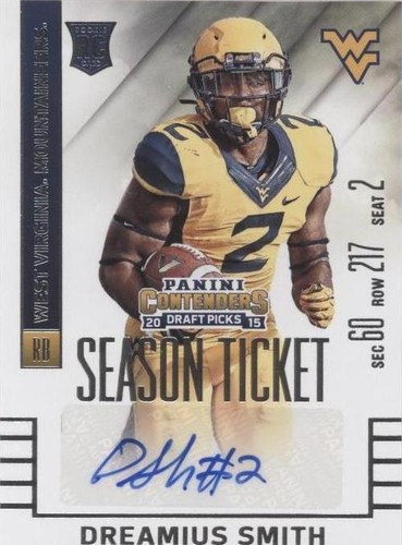 2015 Panini Contenders Draft Picks Dreamius Smith #181