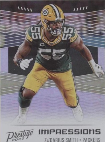 2020 Panini Prestige Za'Darius Smith #IM-ZS