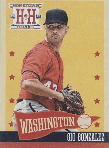 2013 Panini Hometown Heroes - Gio Gonzalez #166