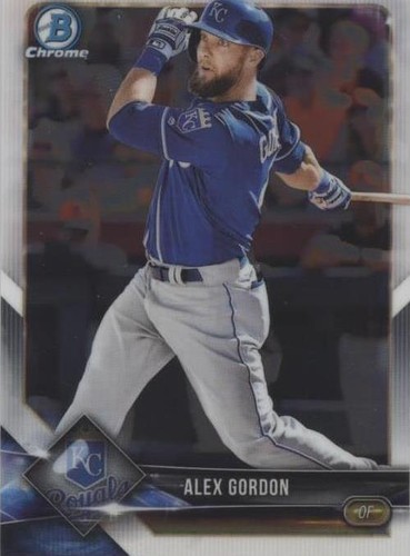 2018 Bowman Chrome - Alex Gordon #23