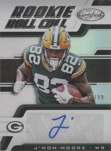 2018 Panini Certified J'Mon Moore #RC-JM