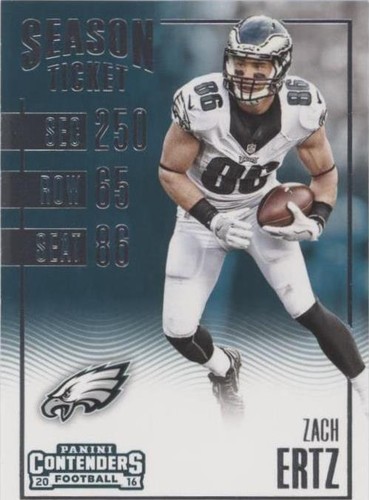 2016 Panini Contenders Zach Ertz #7