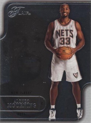 2003-04 Flair - Alonzo Mourning #6