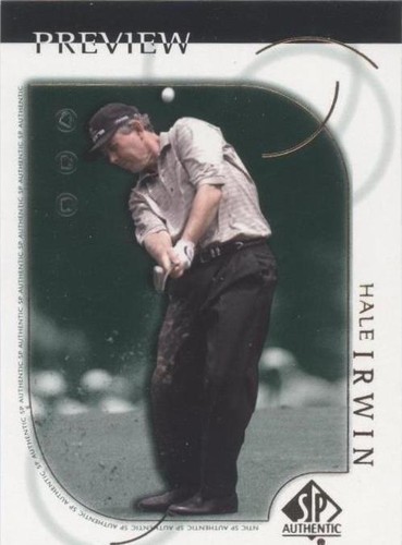 2001 SP Authentic Preview - Hale Irwin #8