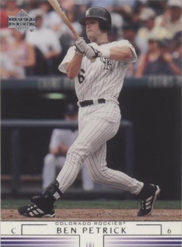 2002 Upper Deck - Ben Petrick #450
