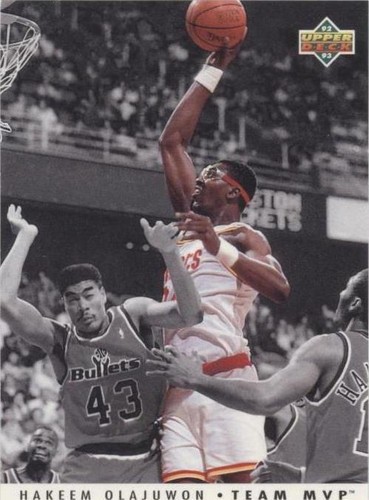 1992-93 Upper Deck - Hakeem Olajuwon #TM11