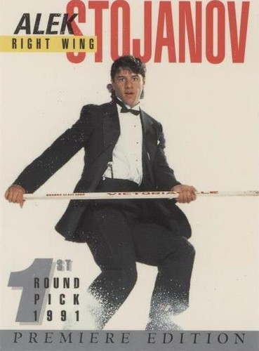 1991 Arena Draft Tuxedo Exclusive Premiere Edition - Alek Stojanov #5