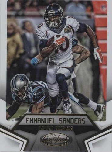 2016 Panini Certified Emmanuel Sanders #62