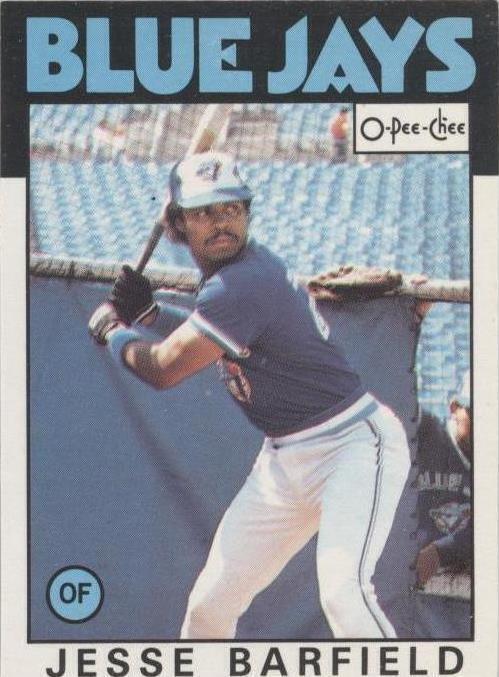 O-Pee-Chee 1986 - Jesse Barfield #234