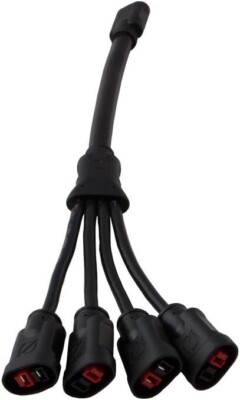 Goal Zero 4X HIGH POWER PORT COMBINER Solar Cable Fits YETI,  BOULDER and NOMAD