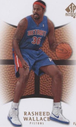 2007-08 SP Authentic - Rasheed Wallace #88