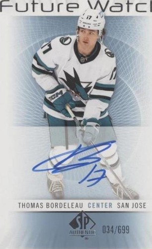2022-23 SP Authentic - Thomas Bordeleau #RFWA-BO
