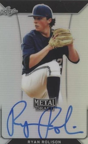 2018 Leaf Metal Draft - Ryan Rolison #BA-RR2