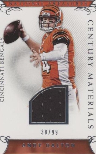 2016 Panini National Treasures Andy Dalton #7