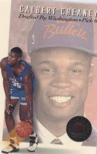 1993-94 Skybox Premium - Calbert Cheaney #DP6