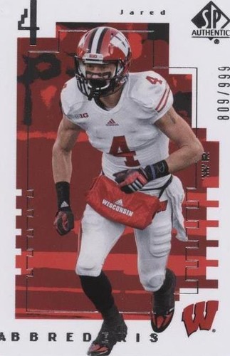 2014 SP Authentic Jared Abbrederis #FW-42