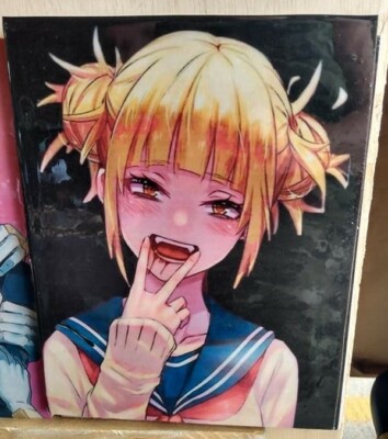 Toga My Hero Academia Anime Fan Art Wooden Wall Hanging