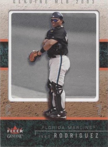 2003 Fleer Genuine - Ivan Rodriguez #54
