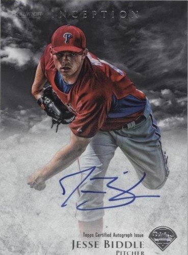 2013 Bowman Inception - Jesse Biddle #PA-JBI