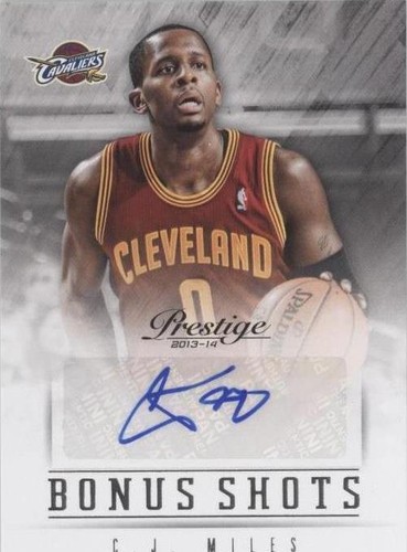 2013-14 Panini Prestige - C.J. Miles #14