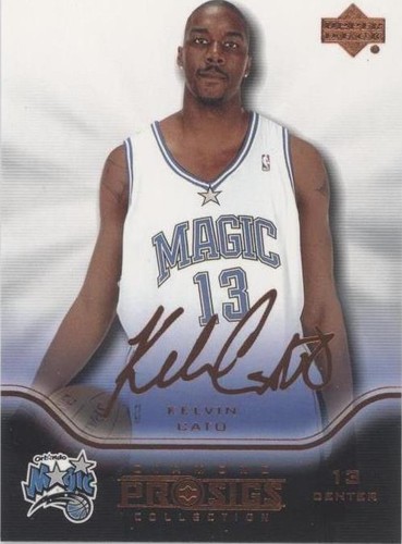 2004-05 Upper Deck Pro Sigs Diamond Collection - Kelvin Cato #62