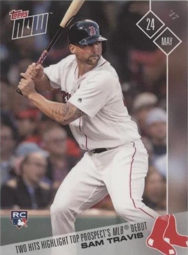 2017 Topps Now - Sam Travis #180