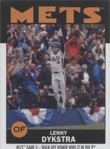 2021 Topps ESPN 30 for 30 Once Upon a Time in Queens - Lenny Dykstra #27