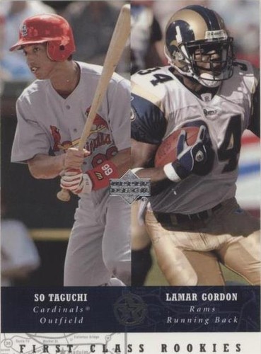 2002-03 Upper Deck UD Superstars Lamar Gordon So Taguchi #291