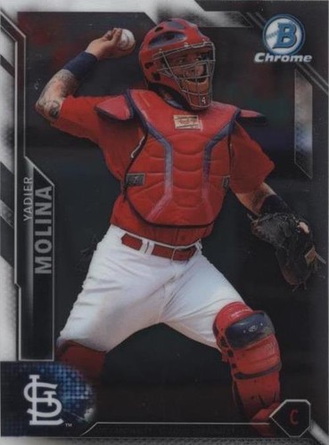 2016 Bowman Chrome - Yadier Molina #62