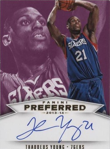 2013-14 Panini Preferred - Thaddeus Young #519