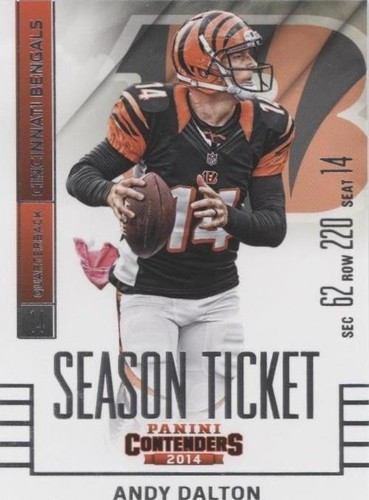 2014 Panini Contenders Andy Dalton #9