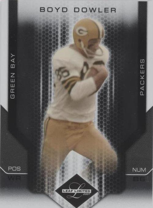 2007 Leaf Limited Boyd Dowler #108