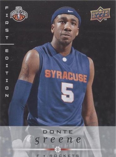 2008-09 Upper Deck First Edition - Donte Greene #240