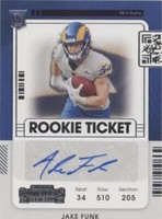 2021 Panini Contenders Jake Funk #252