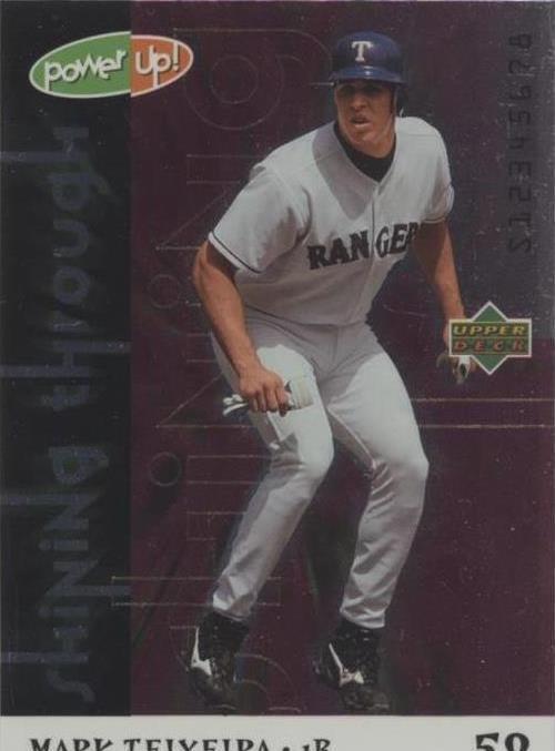 2004 Upper Deck Power Up! - Mark Teixeira #ST-34
