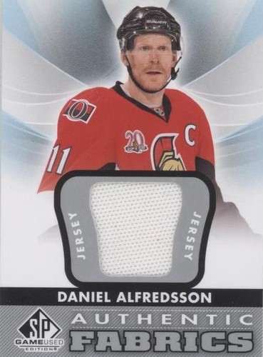 2012-13 SP Game Used Edition - Daniel Alfredsson #AF-DA