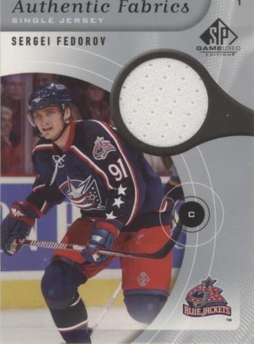 2005-06 SP Game Used Edition - Sergei Fedorov #AF-SF